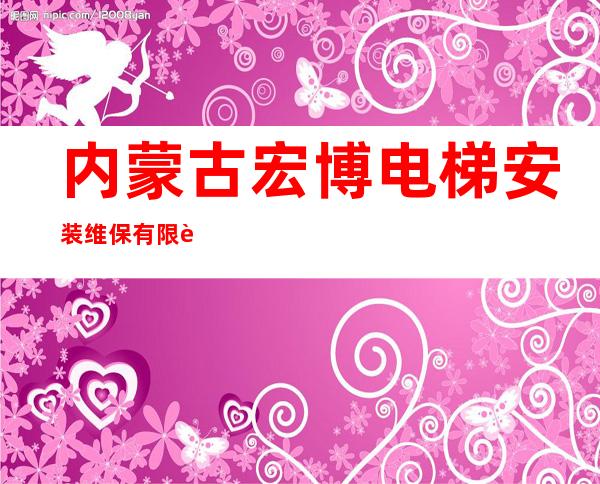 内蒙古宏博电梯安装维保有限责任公司