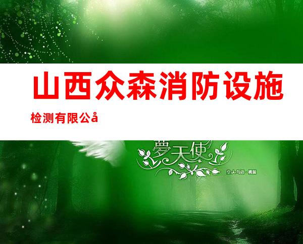 山西众森消防设施检测有限公司